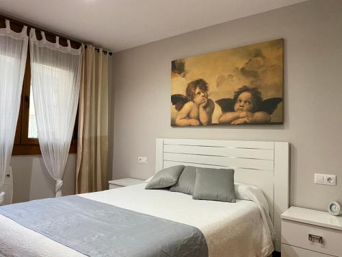 Кровать или кровати в номере Mar y Sol