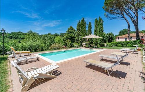 Amazing Home In Terranuova Bracciolini With 3 Bedrooms, Wifi And Outdoor Swimming Pool