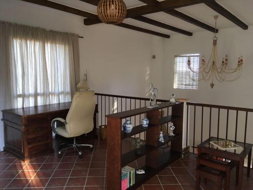 A seating area at Casa Las Adelfas