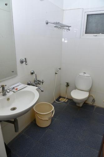 Koupelna v ubytování Hotel Sonas