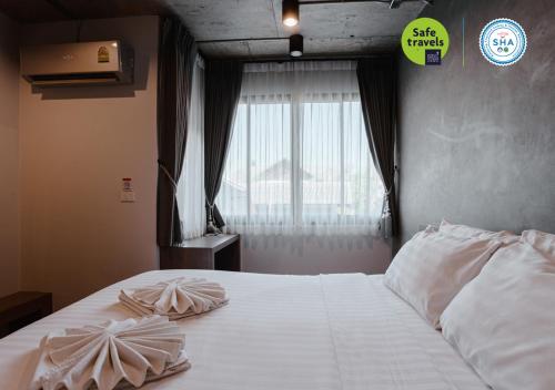 the echo hotelにあるベッド