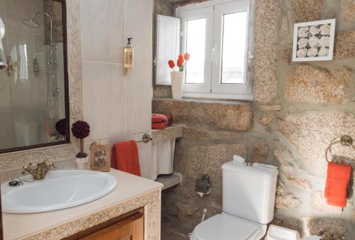 Ένα μπάνιο στο Casa da Nogueira