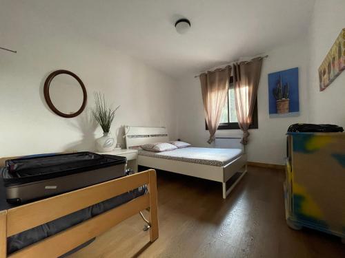Ένα ή περισσότερα κρεβάτια σε δωμάτιο στο Villa luxe Chato9 piscine chauffee
