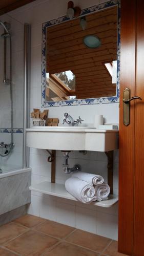 Kúpeľňa v ubytovaní Casa Ameneiros
