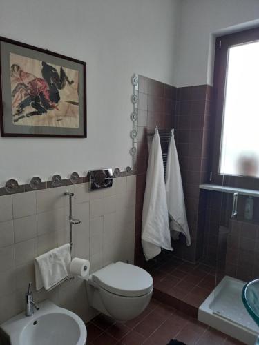 A bathroom at Confortevole