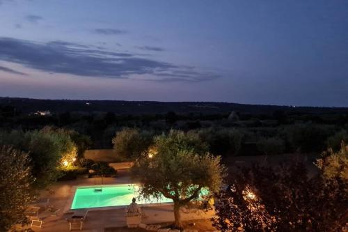 Vista de la piscina de Trullo Malvischi (super privacy) o alrededores