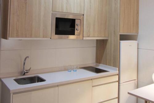 Køkken eller tekøkken på SUITE JINETES