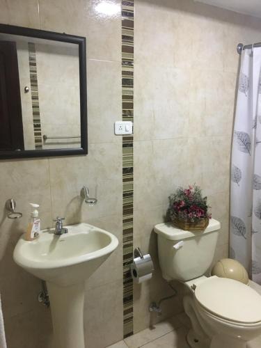 A bathroom at La Casa De La Nonna