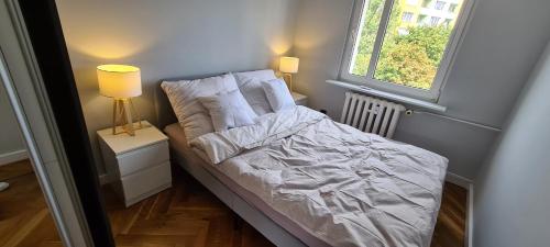 Krevet ili kreveti u jedinici u okviru objekta Apartament Nadmorski Gdynia