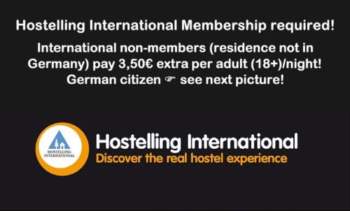 Certifikát, hodnocení, plakát nebo jiný dokument vystavený v ubytování Jugendherberge Garmisch-Partenkirchen - membership required!