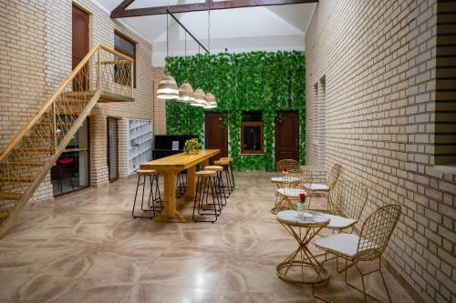 Posezení v ubytování Heartland Hostel Samarkand