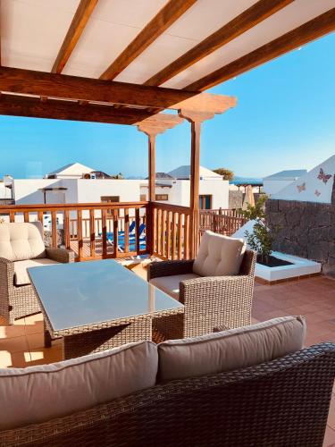 Villa 64, Vista Lobos, private heated pool x jacuzzi, Playa Blanca