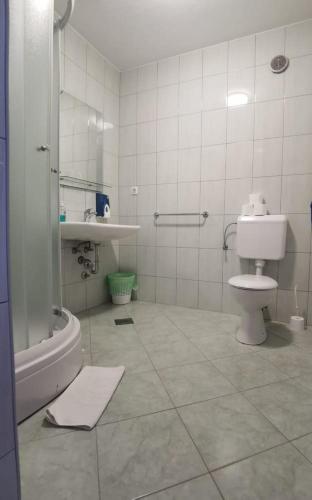 Koupelna v ubytování Rooms M&Z
