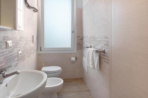 Ένα μπάνιο στο San Vincenzo Rooms Vigonza