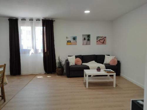 Χώρος καθιστικού στο c Apartamentos Diego