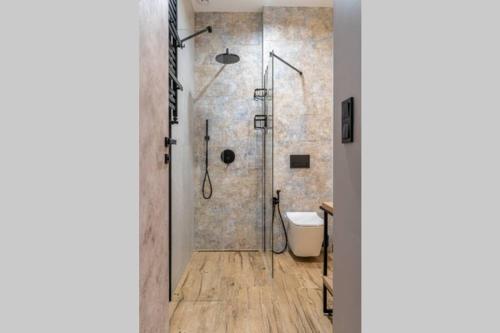 Kúpeľňa v ubytovaní Apartament JK Toruń