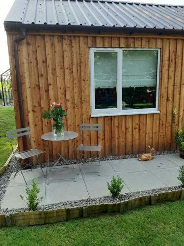 Κήπος έξω από το Beautiful studio chalet in the Highlands