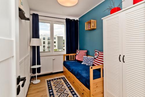 Posezení v ubytování BlueApart Apartamenty Hotelowe Nexo