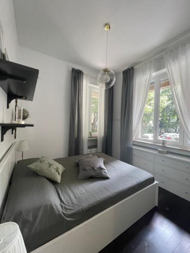 Posteľ alebo postele v izbe v ubytovaní Bilocale di prestigio: Milano Centro