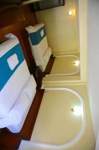 Koupelna v ubytování Hotel Donde Marcelo