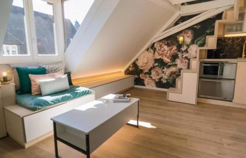 Køkken eller tekøkken på L'ÉVASION - COZY - RBNB