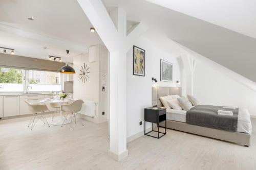 Posezení v ubytování Apartamenty L11, Limanowskiego