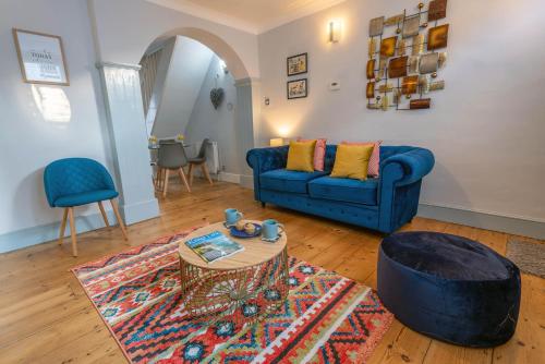 O zonă de relaxare la Two bedroom house in Canterbury City Centre