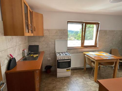 Η κουζίνα ή μικρή κουζίνα στο Casa Diana