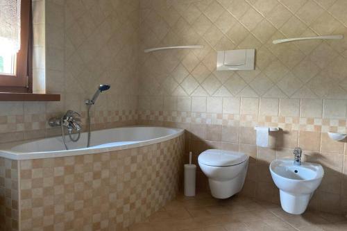 Ванная комната в Appartamento Giada e Mattia