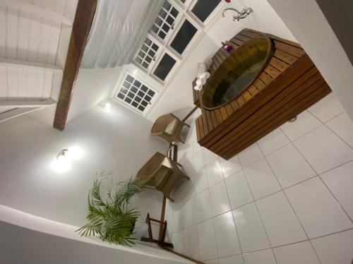 Et badeværelse på SPA LIFESTYLE Centro de Bem Estar