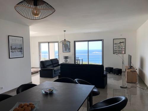 Posezení v ubytování Appartement 140M2 villa cargèse