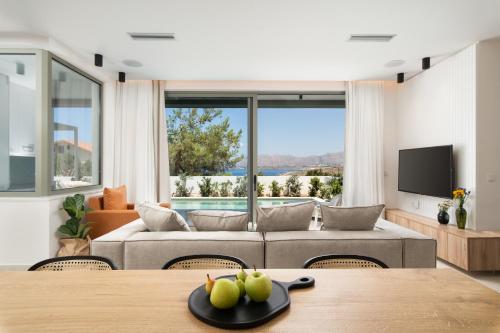 Lux sea view villa by Chania LIving Stories