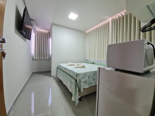 Kuchyň nebo kuchyňský kout v ubytování Hotel Avelar