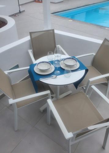 Bazén v ubytování Atlantic View 2B 2 Bedroom Ground Floor, Complex featured on a place in the sun nebo v jeho okolí