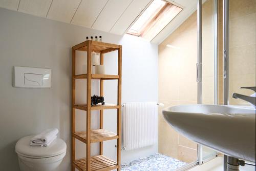 Koupelna v ubytování Vert Lodge Chamonix