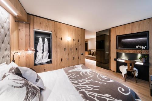 Letto o letti in una camera di Majestic Hotel