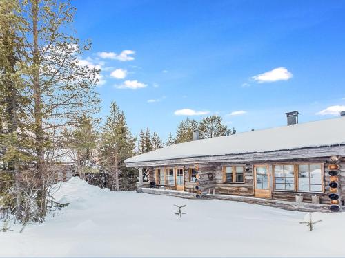 Holiday Home Karhunkaato as- c v zimě