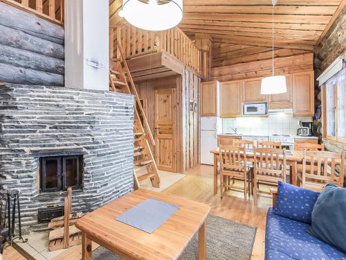 Posezení v ubytování Holiday Home Karhunkaato as- c