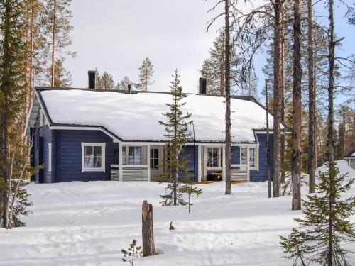 Holiday Home Ylläs mustikka b by Interhome om vinteren