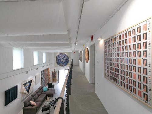 Televisyen dan/atau pusat hiburan di Villa Studio Gallery Bura by Interhome