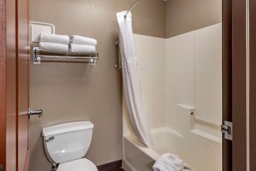 Kúpeľňa v ubytovaní Elizabeth Oceanfront Suites, Ascend Hotel Collection