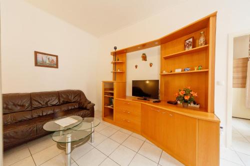 TV a/nebo společenská místnost v ubytování Apartments in Vienna near Schönbrunn & Westbahnhof - Keyless Check-In