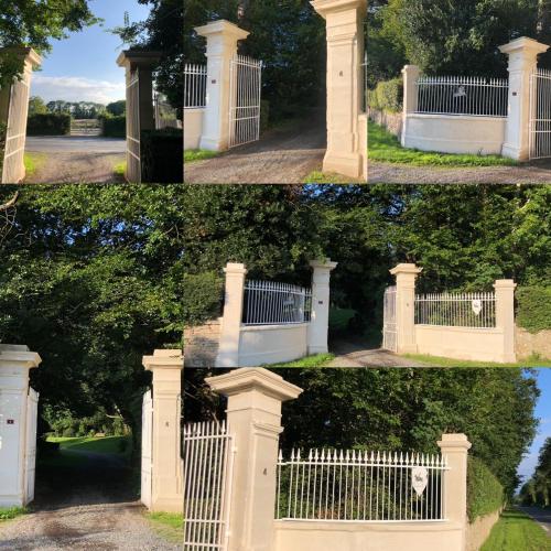 Κήπος έξω από το Les Escuries, dépendances du Château