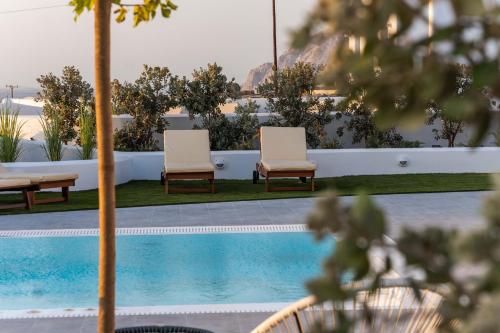Πισίνα στο ή κοντά στο Kyklos Villas - luxury villas with private pool