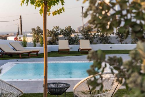 Πισίνα στο ή κοντά στο Kyklos Villas - luxury villas with private pool