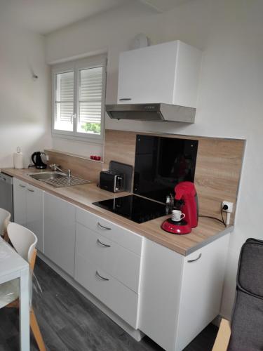 Kuchyň nebo kuchyňský kout v ubytování Tosca - Appartement - Parking gratuit