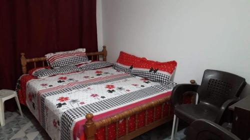 Postelja oz. postelje v sobi nastanitve Seaview Chalet - Ain Sokhna