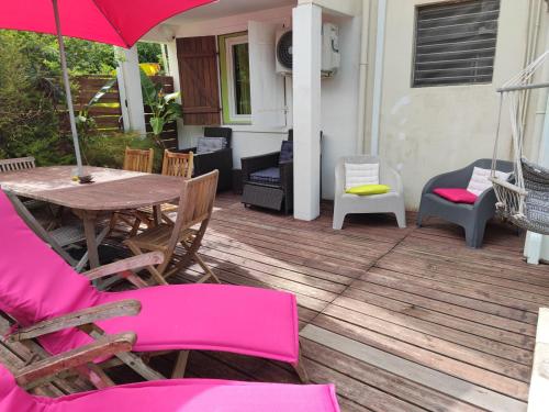 Un lugar para sentarse en Apartment Moulins