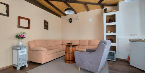 Posezení v ubytování Apartments Kapetanovina