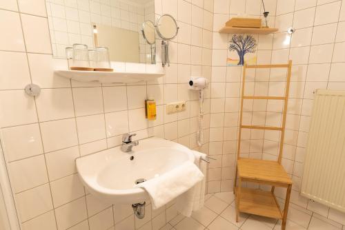 Kupatilo u objektu Ammergau Lodge